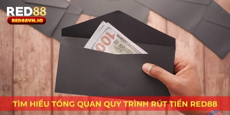Tìm hiểu tổng quan quy trình rút tiền Red88